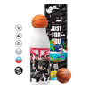 Bascetball Metal mug thermos, double wall, 550ml
