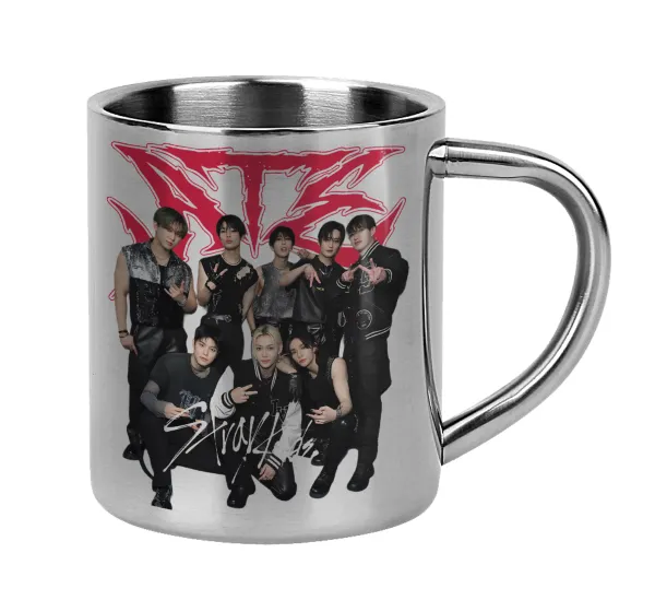 Stray Kids k-pop band — Mug Stainless steel double wall 300ml