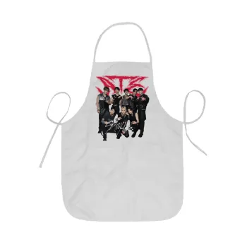 Stray Kids k-pop band, Ποδιά Σεφ ολόσωμη κοντή  Παιδική (44x62cm)