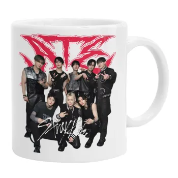 Stray Kids k-pop band, Ceramic coffee mug, 330ml