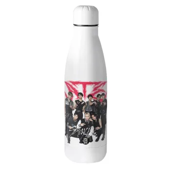Stray Kids k-pop band, Μεταλλικό παγούρι θερμός (Stainless steel), 500ml
