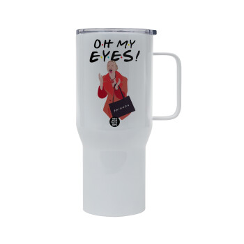 Friends,. oh my eyes Phoebe, Tumbler με καπάκι, διπλού τοιχώματος (θερμό) 750L