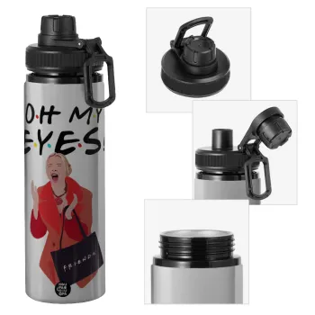 Friends,. oh my eyes Phoebe, Metallic water bottle with safety cap, 850ml aluminum