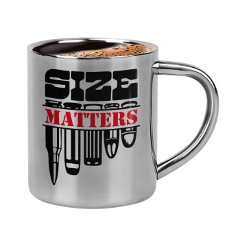 Size matters, Double-wall metal cup for espresso (220ml)