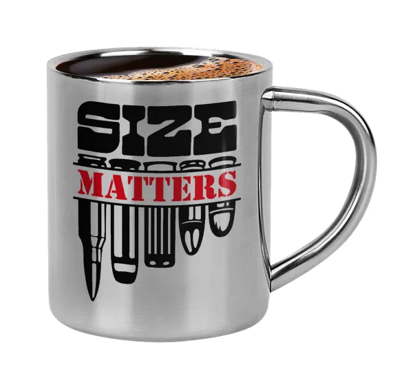 Size matters — Κουπάκι μεταλλικό διπλού τοιχώματος για espresso (220ml)
