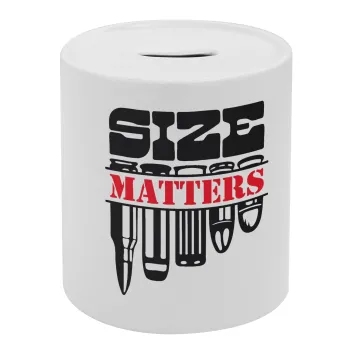 Size matters, Κουμπαράς πορσελάνης με τάπα
