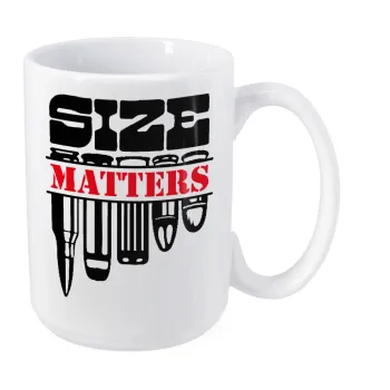 Size matters, Κούπα Mega, κεραμική, 450ml