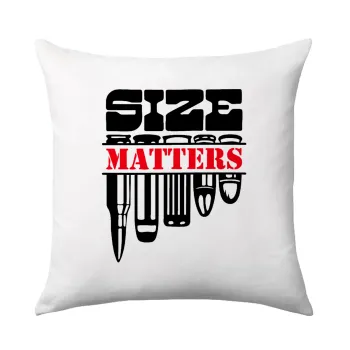 Size matters, Sofa cushion 40x40cm includes filling