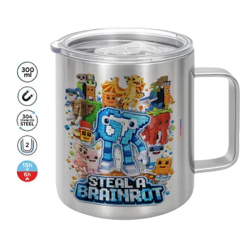 Steal a Brainrot Six Seven, Κούπα Ανοξείδωτη διπλού τοιχώματος 300ml