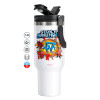 Mega Stainless steel Tumbler with lid, double wall 1,2L