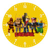 Wooden wall clock (20cm)