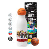 Bascetball Metal mug thermos, double wall, 550ml
