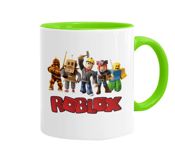 Roblox squad — Κούπα χρωματιστή βεραμάν, κεραμική, 330ml