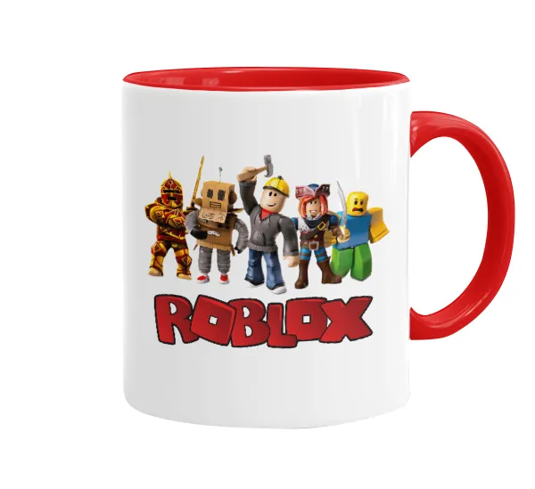 Roblox squad — Mug colored red, ceramic, 330ml