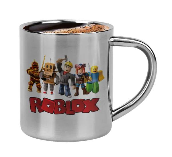 Roblox squad — Κουπάκι μεταλλικό διπλού τοιχώματος για espresso (220ml)