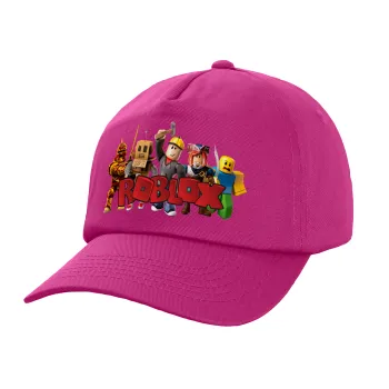 Roblox squad, Adult Baseball Cap, 100% Cotton, Purple (COTTON, ADULT, UNISEX, ONE SIZE)