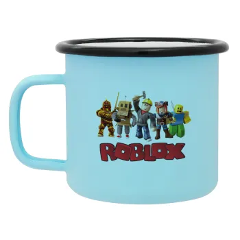 Roblox squad, Κούπα Μεταλλική εμαγιέ ΜΑΤ σιέλ 360ml