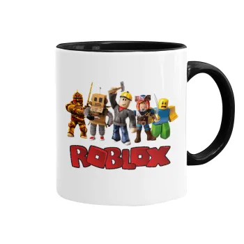 Roblox squad, Mug colored black, ceramic, 330ml