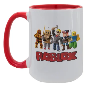 Roblox squad, Κούπα Mega 15oz, κεραμική Κόκκινη, 450ml