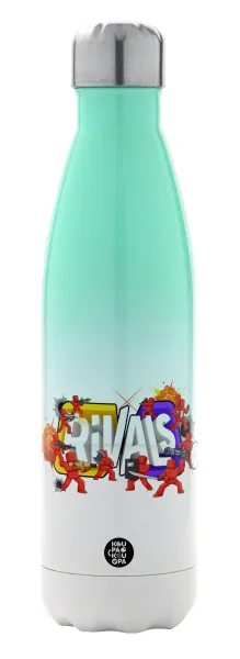 Roblox Rivals — Metal mug thermos Green/White (Stainless steel), double wall, 500ml
