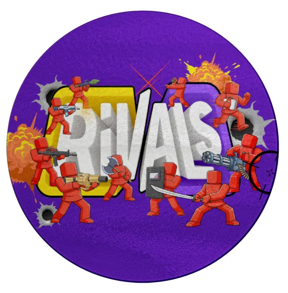 Roblox Rivals — Round glass cutting board (30cm)