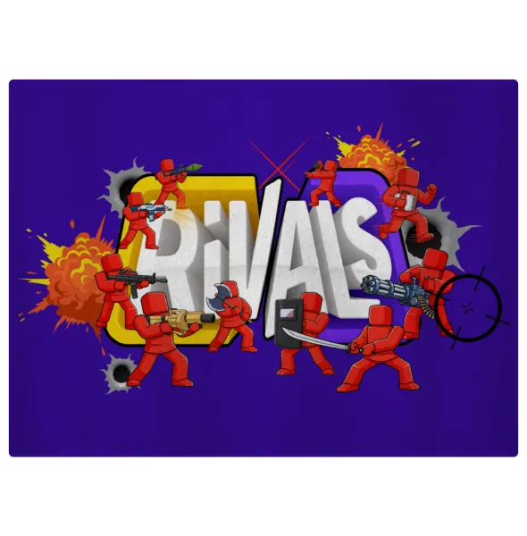 Roblox Rivals — Glass cutting board (38x28cm)