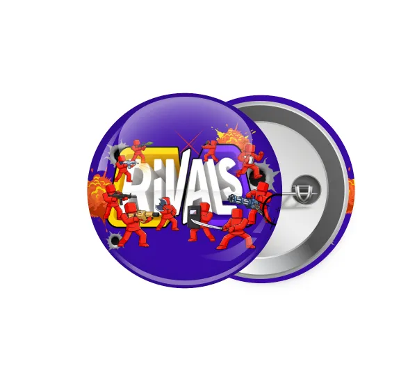 Roblox Rivals — Pin badge, 5.9cm