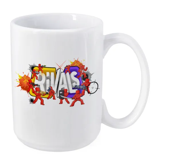 Roblox Rivals — Mega mug, ceramic, 450ml