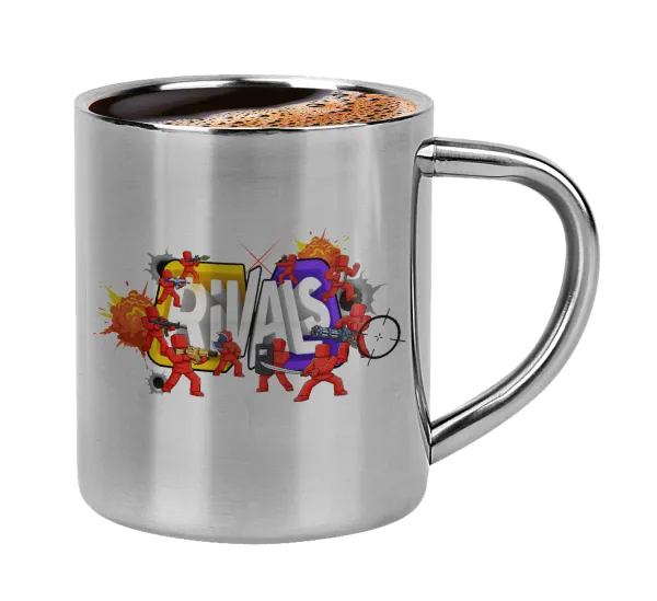 Roblox Rivals — Κουπάκι μεταλλικό διπλού τοιχώματος για espresso (220ml)