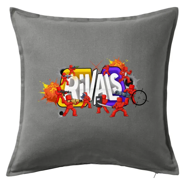 Roblox Rivals — Sofa cushion Grey 50x50cm includes filling