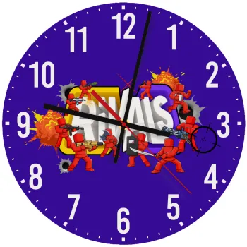 Roblox Rivals, Ρολόι τοίχου ξύλινο (30cm)