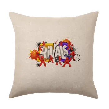 Roblox Rivals, Μαξιλάρι καναπέ ΛΙΝΟ 40x40cm περιέχεται το  γέμισμα