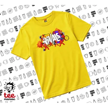 Roblox Rivals, yellow childrens T-Shirt made of 100% cotton, for every day. Vegan & OEKO-TEX certified.