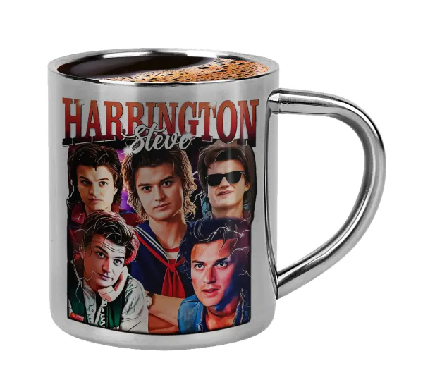 Steve Harrington — Double-wall metal cup for espresso (220ml)