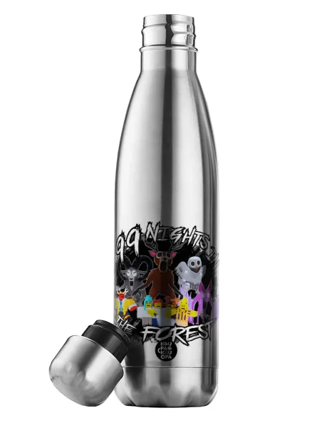 Roblox 99 nights in the forest — Inox (Stainless steel) double-walled metal mug, 500ml