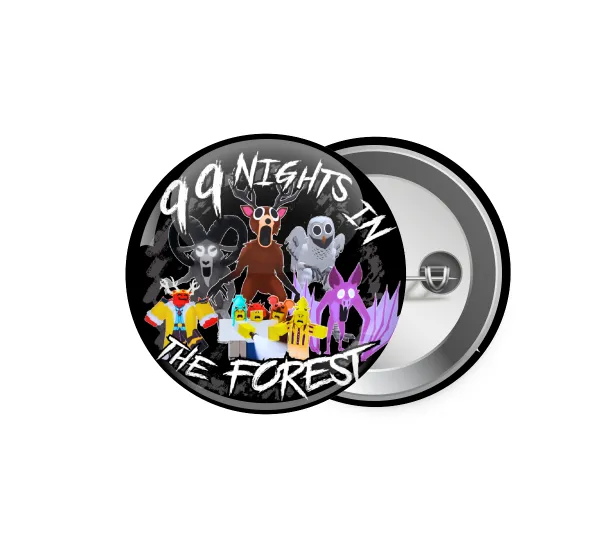 Roblox 99 nights in the forest — Pin badge, 5.9cm