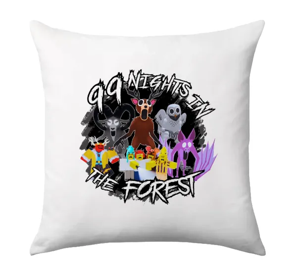 Roblox 99 nights in the forest — Sofa cushion 40x40cm includes filling