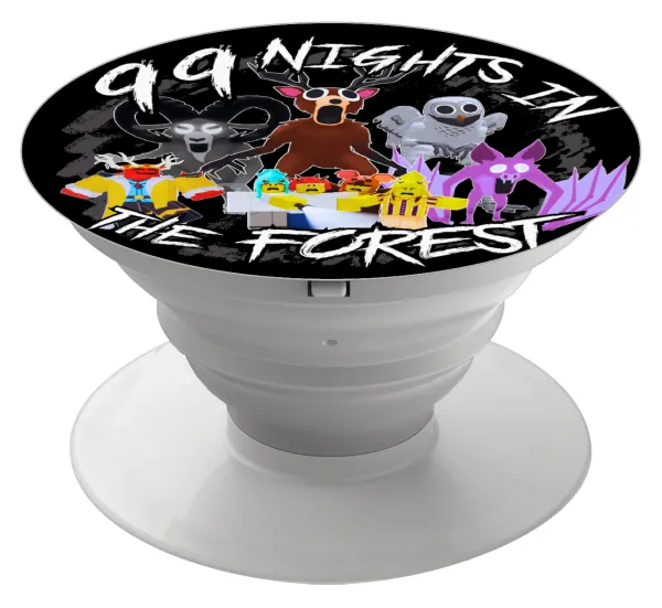 Roblox 99 nights in the forest — Phone Holders Stand  White Hand-held Mobile Phone Holder