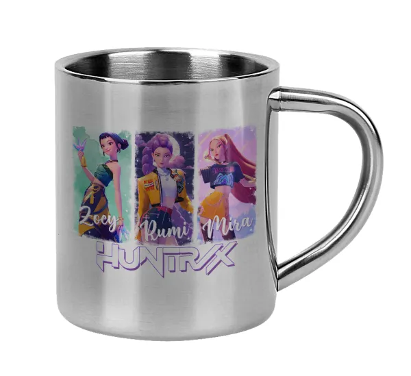 HUNTR/X K-pop girl group — Mug Stainless steel double wall 300ml