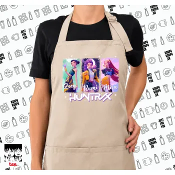 HUNTR/X K-pop girl group, Ποδιά μακριά Σεφ ολόσωμη με τσέπες SAND (ΕΝΗΛΙΚΩΝ)