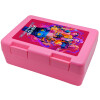 Children's cookie container PINK 185x128x65mm (BPA free plastic)