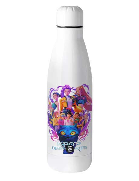 kpop Demon Hunters Huntrix — Μεταλλικό παγούρι θερμός (Stainless steel), 500ml