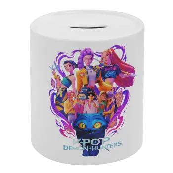 kpop Demon Hunters Huntrix, Κουμπαράς πορσελάνης με τάπα