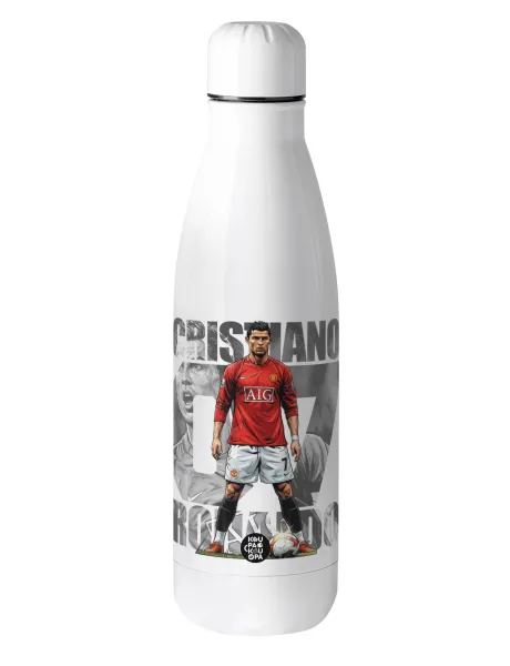 Cristiano Ronaldo (Κριστιάνο Ρονάλντο) — Metal mug thermos (Stainless steel), 500ml