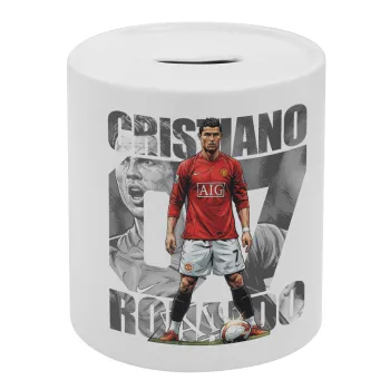 Cristiano Ronaldo (Κριστιάνο Ρονάλντο), Κουμπαράς πορσελάνης με τάπα