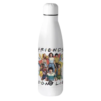 Friends Dont Lie, Stranger Things, Metal mug thermos (Stainless steel), 500ml
