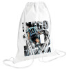 Backpack pouch GYMBAG white (28x40cm)