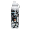 1L Stainless Steel Thermal Bottle with Phone Holder & Double Wall Insulation