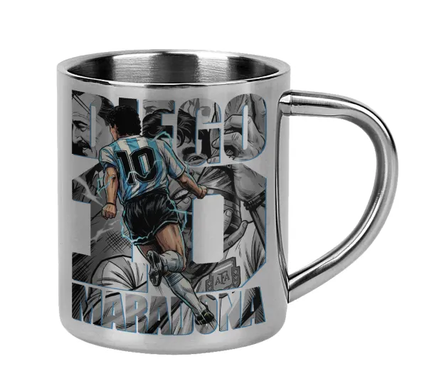 Diego Maradona (Ντιέγκο Μαραντόνα) — Mug Stainless steel double wall 300ml