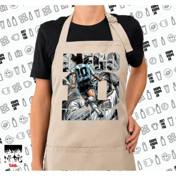 Diego Maradona (Ντιέγκο Μαραντόνα), Ποδιά μακριά Σεφ ολόσωμη με τσέπες SAND (ΕΝΗΛΙΚΩΝ)